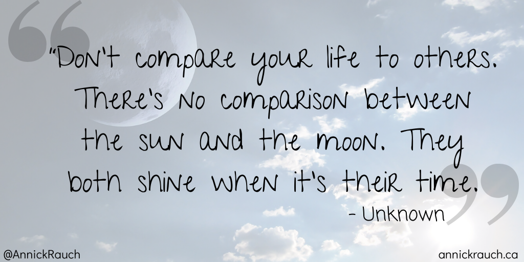 comparison sun and moon